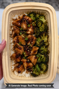 Honey Garlic Chicken Bowl